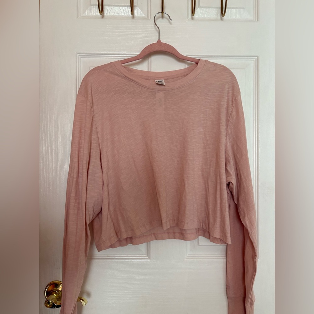 PINK Victoria's Secret Light Pink Crop Top